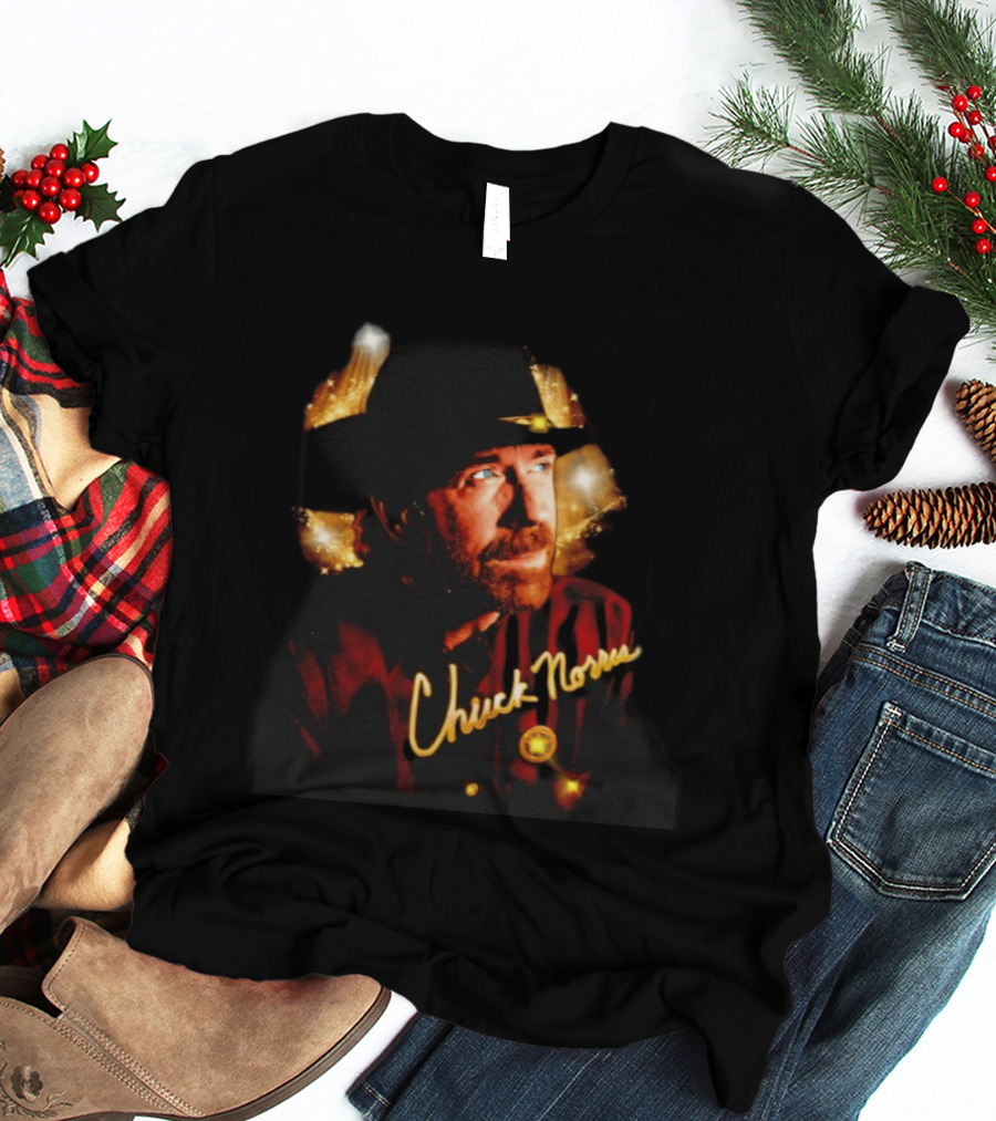 Chuck Norris Unbreakable Legend Signature T-Shirt