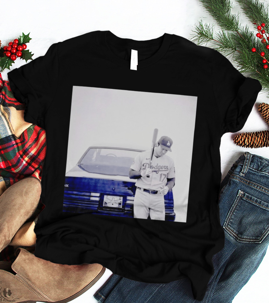 Shohei Ohtani Dodgers 17 Baseball Streetwear T-Shirt