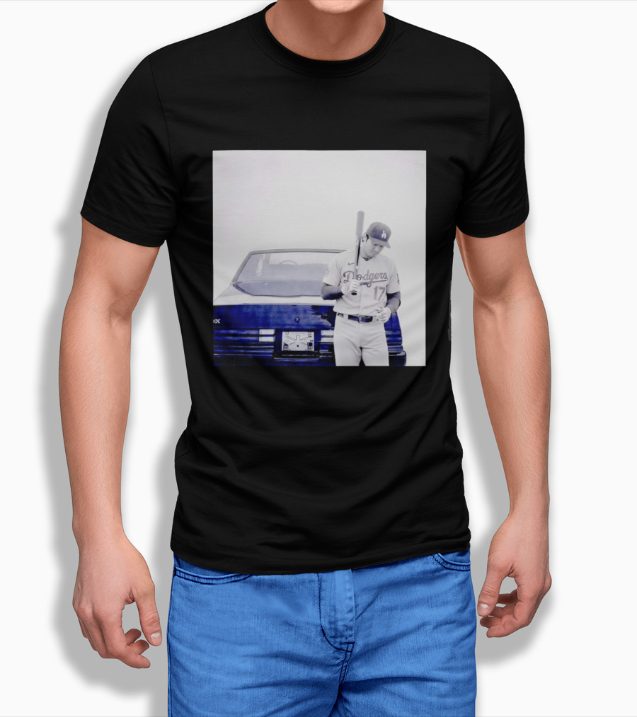 Shohei Ohtani Dodgers 17 Baseball Streetwear T-Shirt