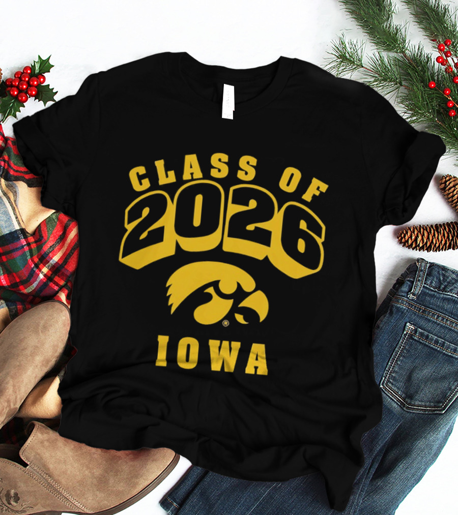Class Of 2026 Iowa Hawkeyes T-Shirt