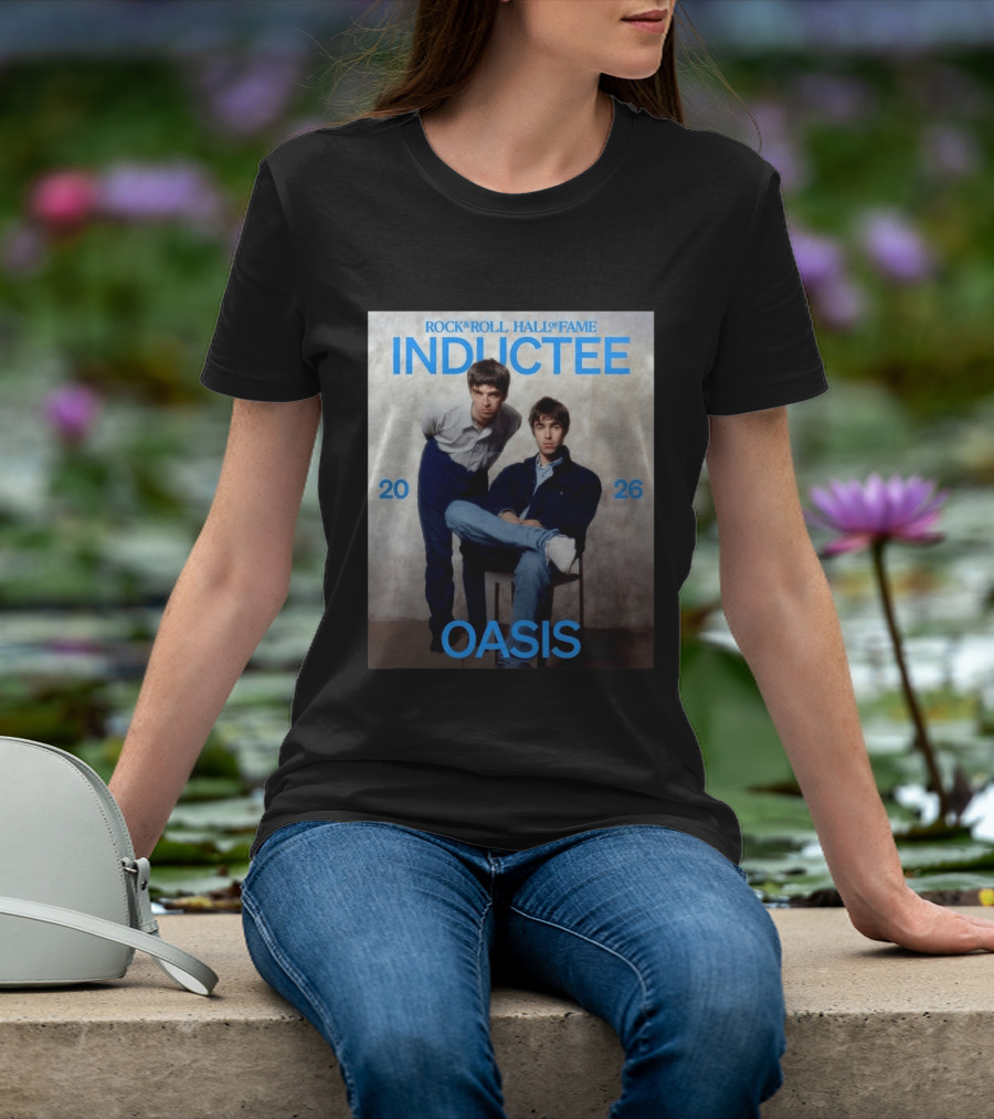 2026 Rock Roll Hall Of Fame Inductee Oasis T-Shirt