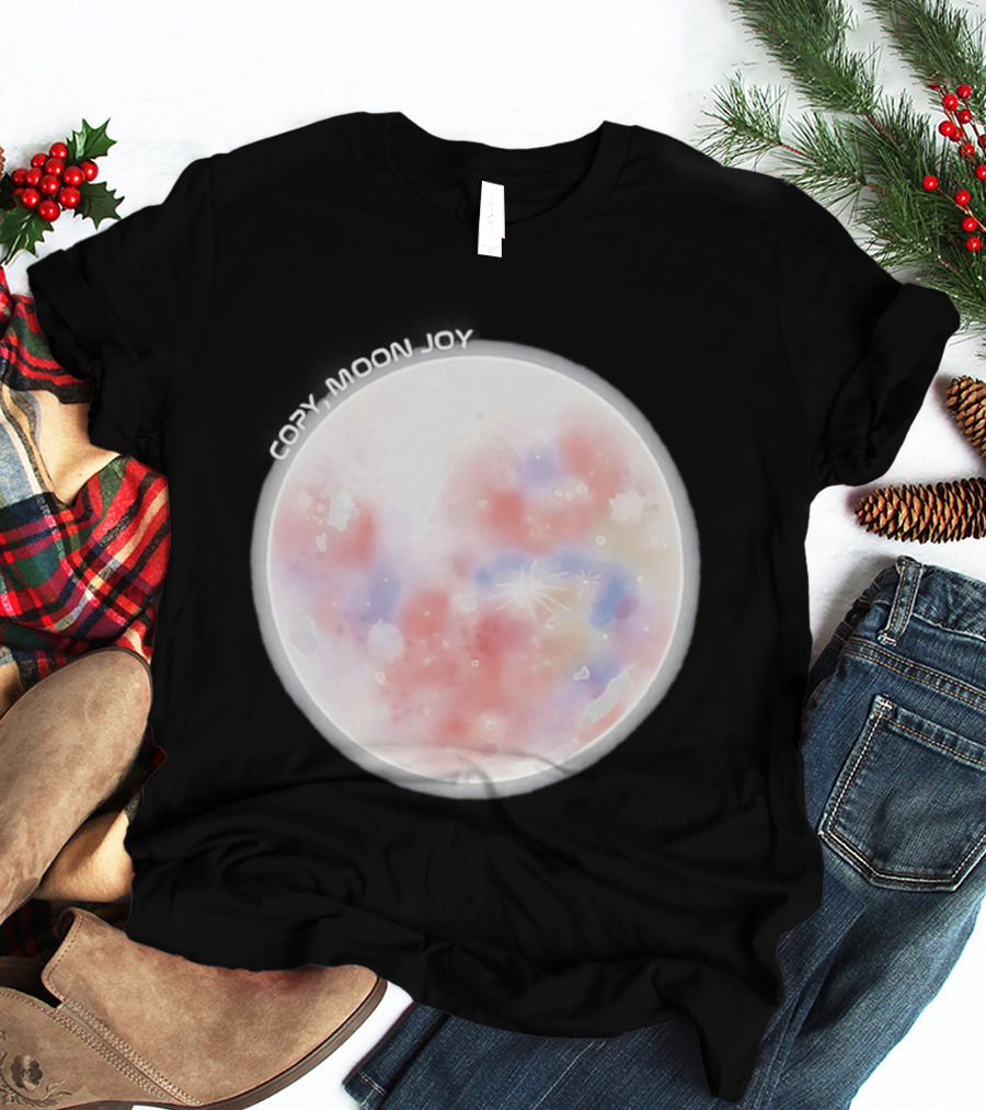Artemis II Watercolor Copy Moon Joy T-Shirt
