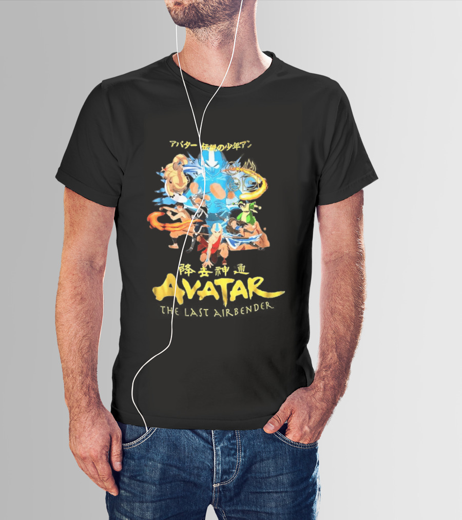 Avatar The Last Airbender Characters Ensemble T-Shirt