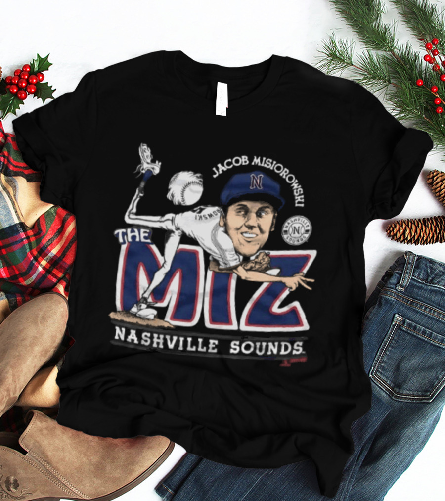Jacob Misiorowski The Miz Nashville Sounds T-Shirt