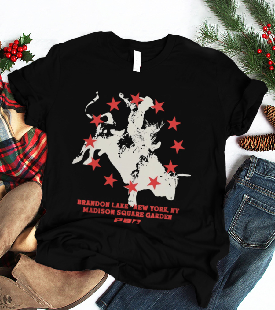 Brandon Lake New York Madison Square Garden PBR Rider Event T-Shirt