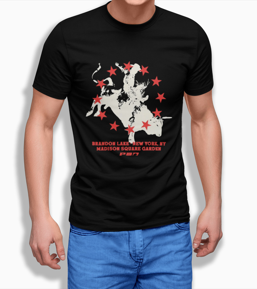 Brandon Lake New York Madison Square Garden PBR Rider Event T-Shirt