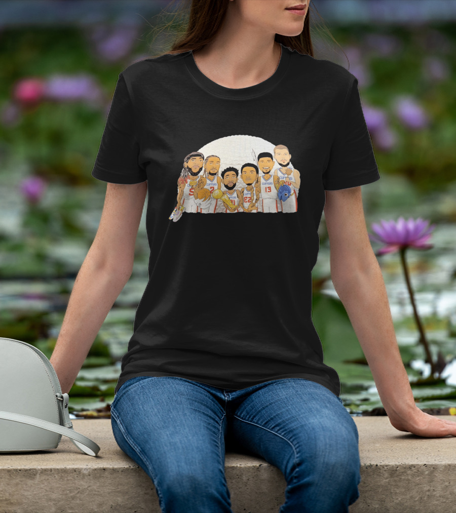 Los Angeles Clippers Players Epcot Spaceship Earth T-Shirt