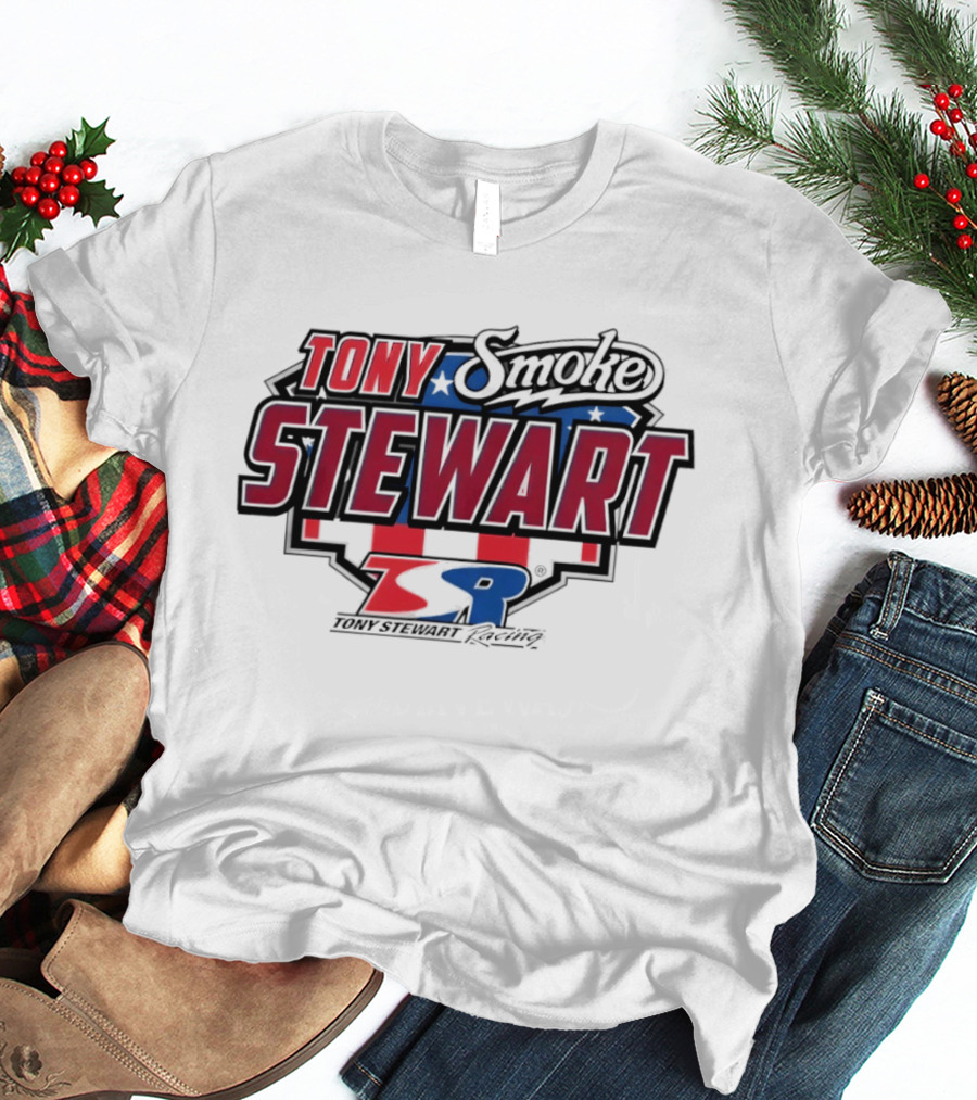 Tony Stewart Smoke Americana NitroMall Racing 20 Sprint T-Shirt