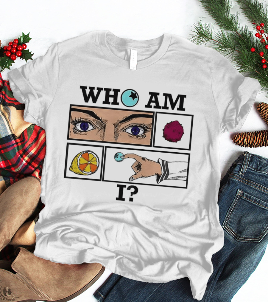 Who Am I JoJolion Eyes Citrus And Hand With Ball T-Shirt