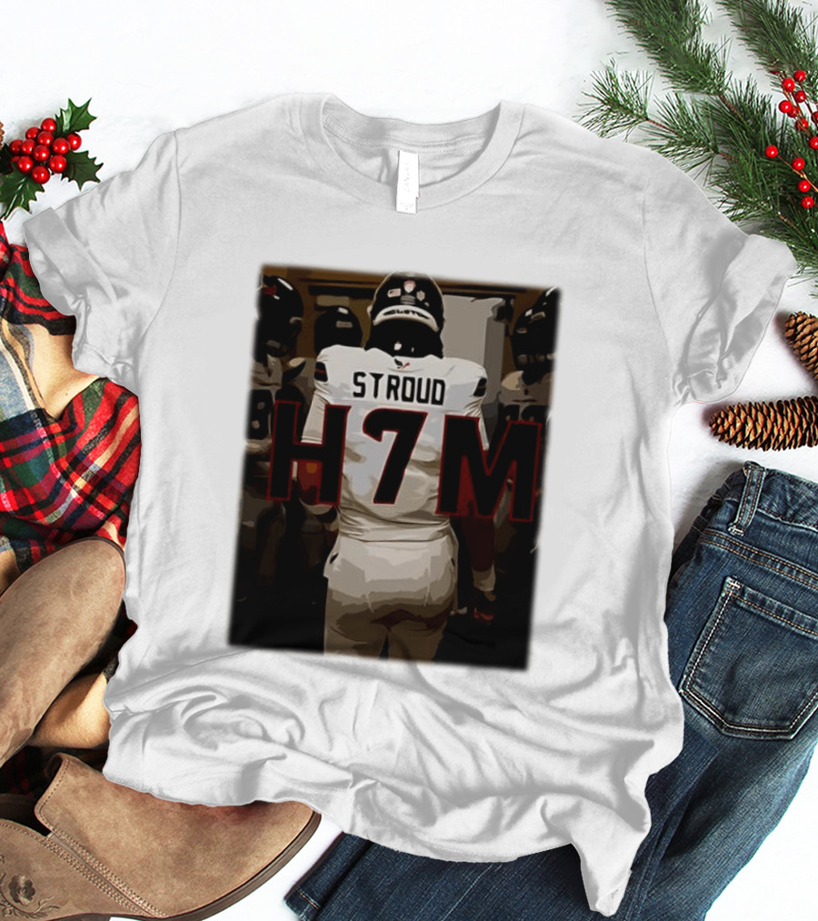 C.J. Stroud H7M Houston Texans Football Player T-Shirt