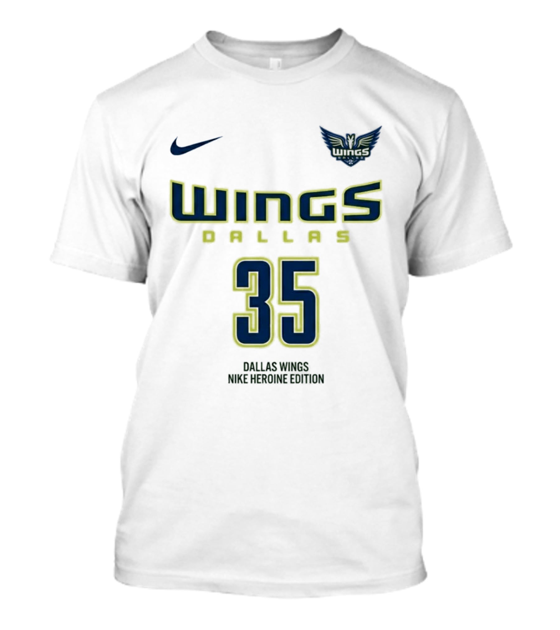 Wings Dallas Big Texas 35 Nike Heritage Edition T-Shirt
