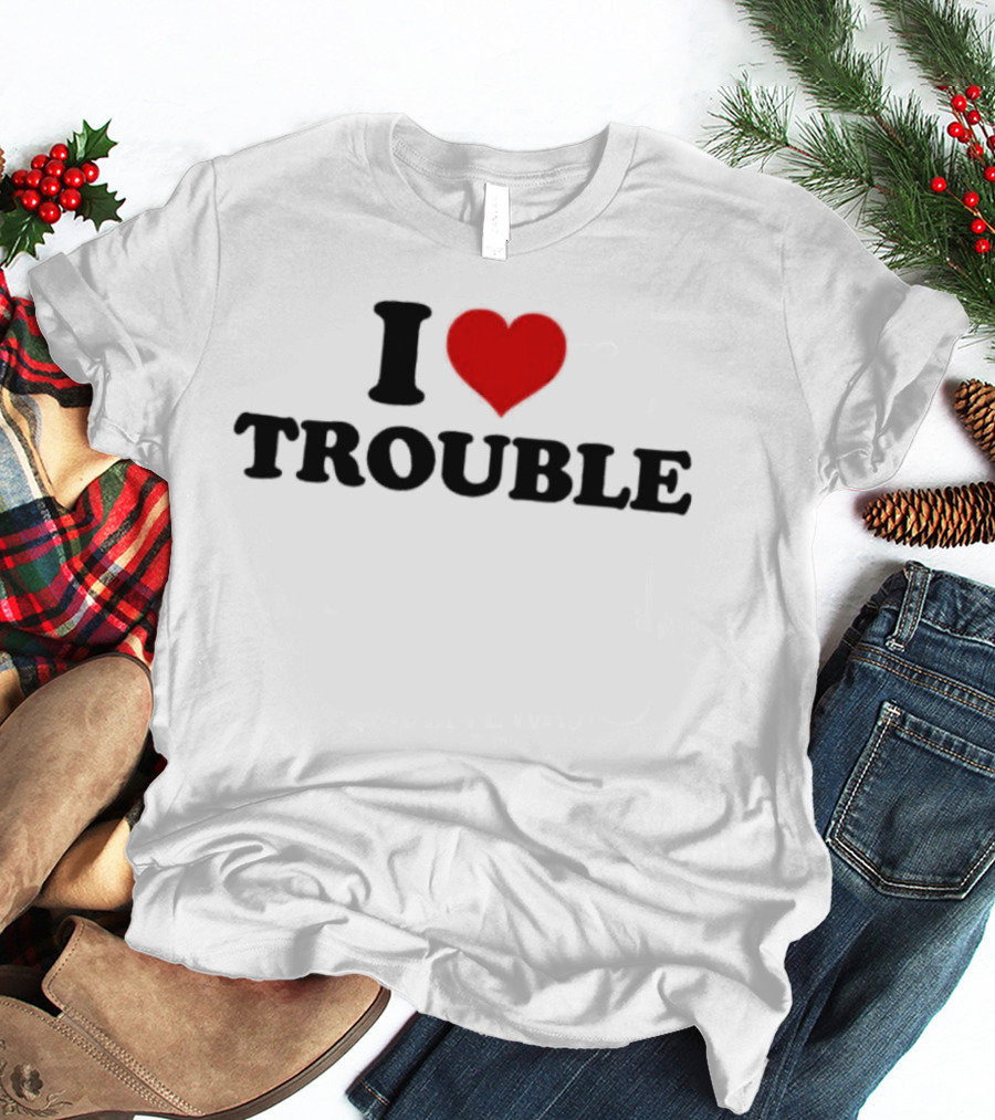 LIV Morgan I Love Trouble T-Shirt