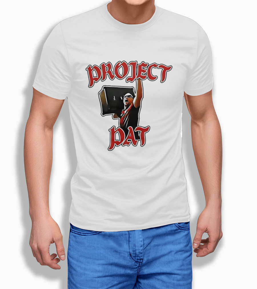 Project Pat Speaker Raised Iconic Pose T-Shirt