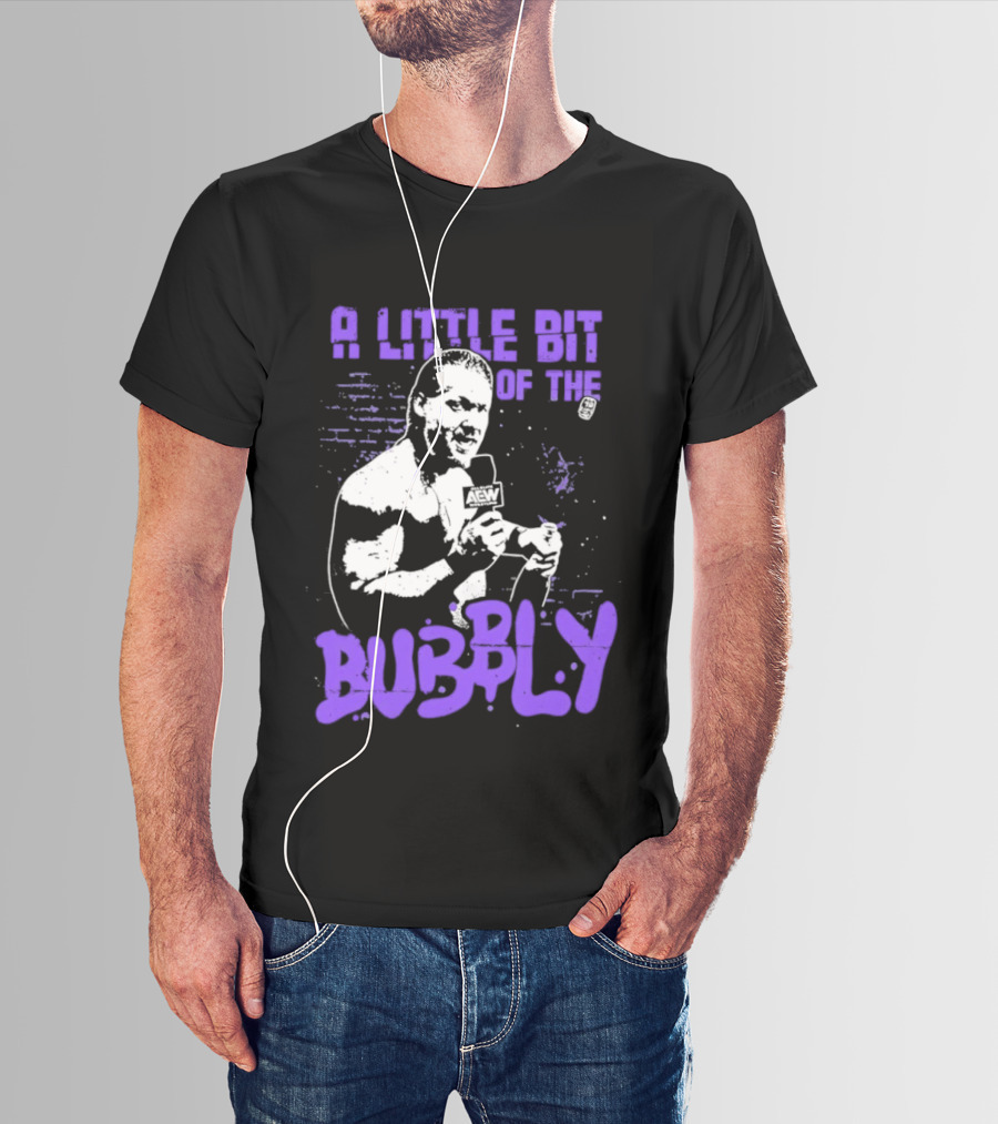 AEW Chris Jericho A Little Bit Of The Bubbly T-Shirt