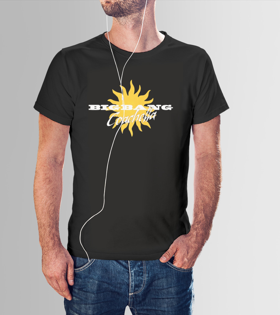 Bigbang Coachella Sunburst Festival Highlight T-Shirt
