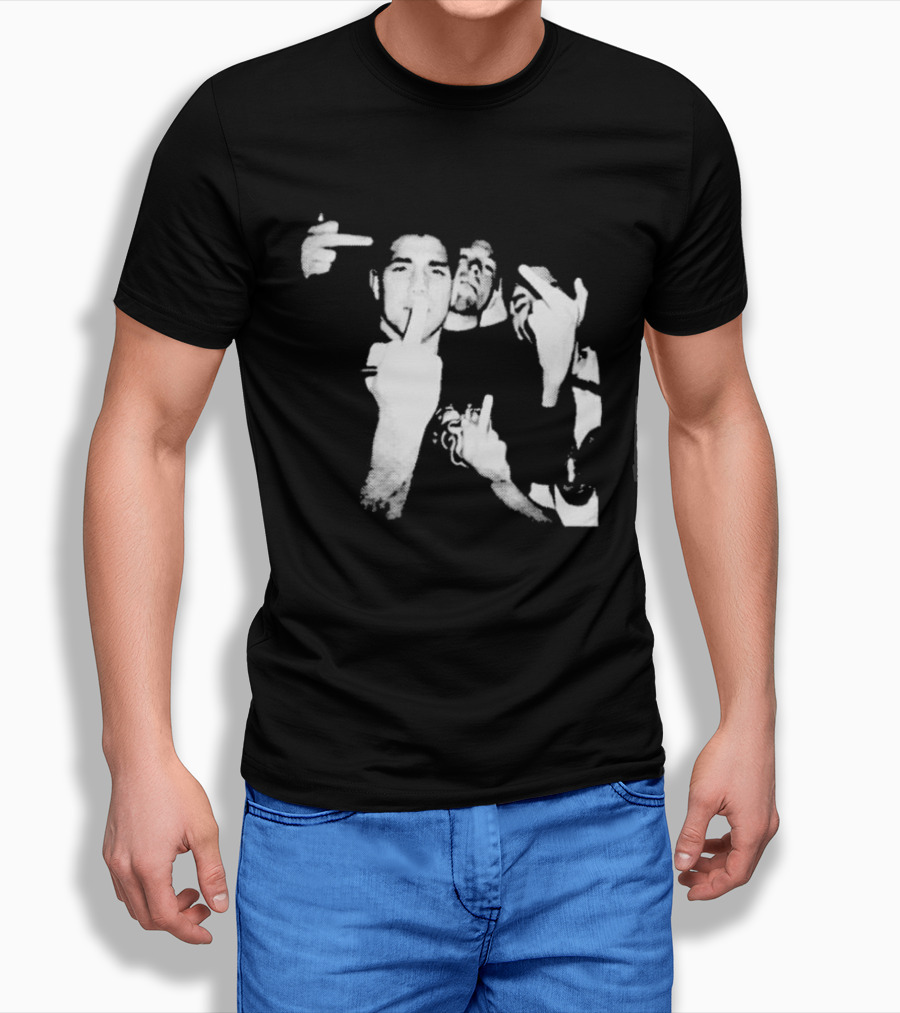 Mike Perry Nate Diaz Brothers Pose Iconic MMA Gesture T-Shirt