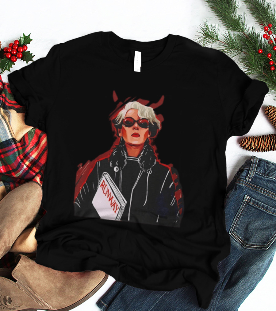 Miranda Priestly Runway Devil Wears Prada Iconic Fashion T-Shirt