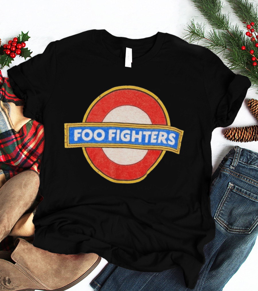Foo Fighters London Underground Roundel T-Shirt