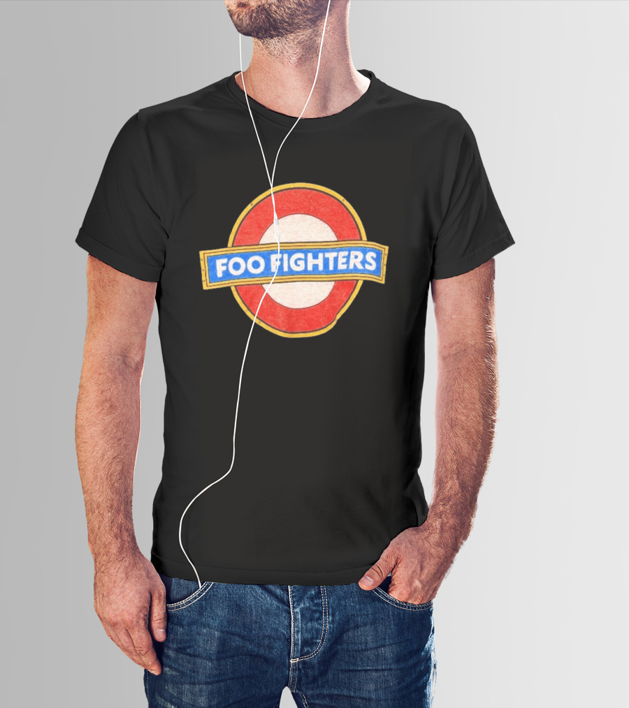 Foo Fighters London Underground Roundel T-Shirt