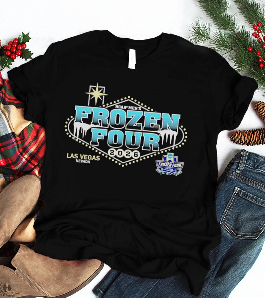NCAA Frozen Four 2026 Men's Hockey Las Vegas March Madness Event T-Shirt