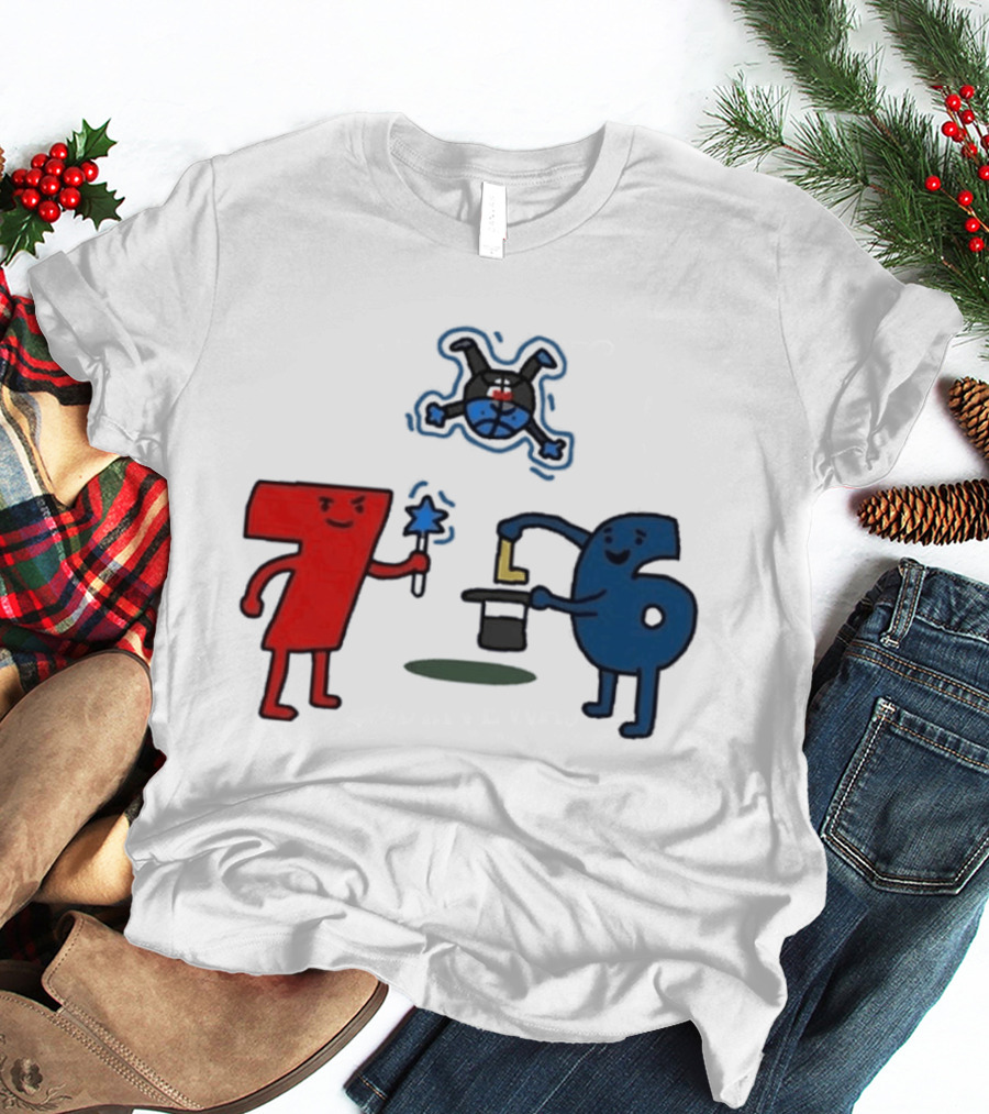 Philadelphia 76ers Steal Orlando Magic Meme With 76 And Magic Wand T-Shirt