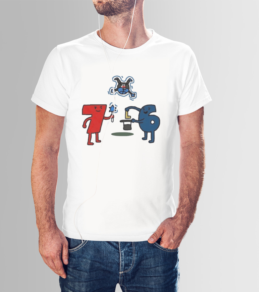 Philadelphia 76ers Steal Orlando Magic Meme With 76 And Magic Wand T-Shirt