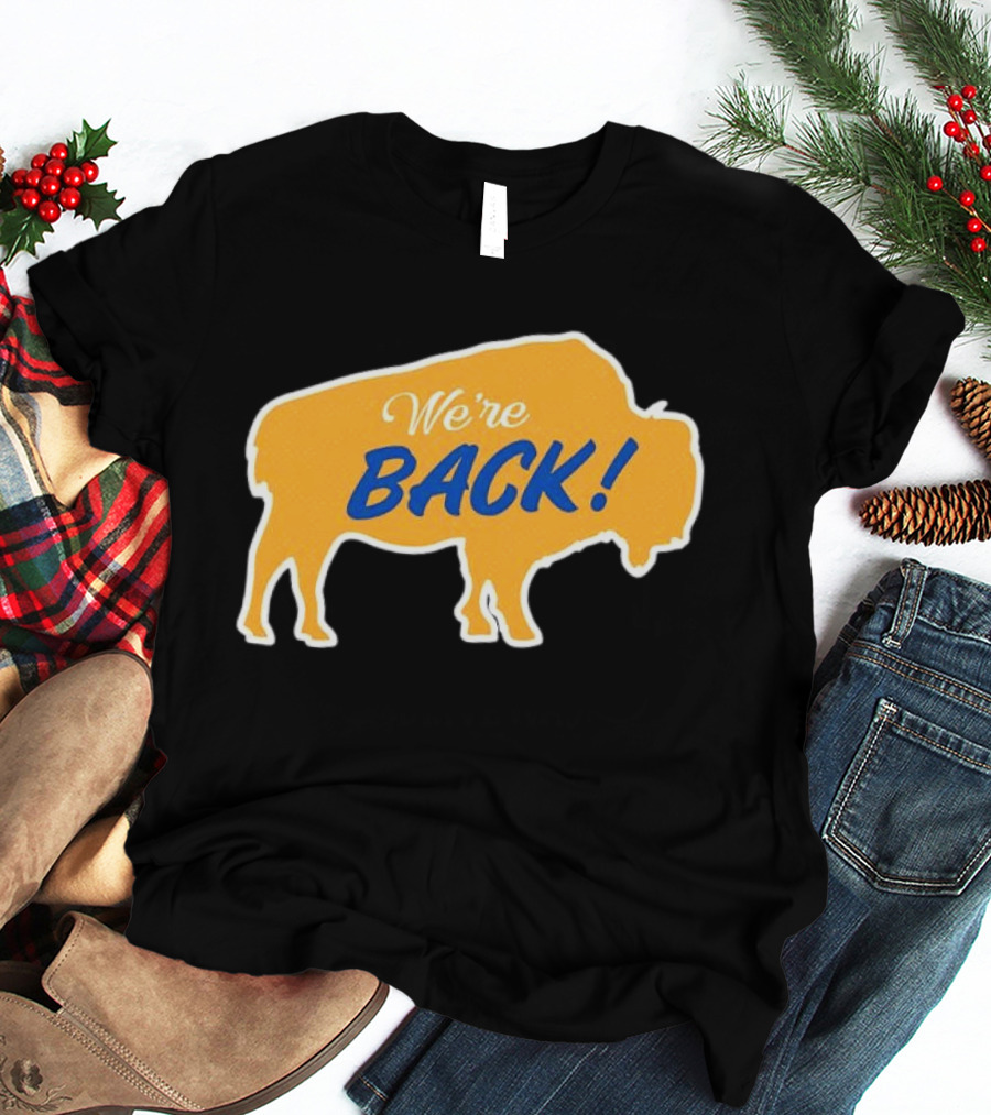 Buffalo Sabres NHL We're Back Bison T-Shirt