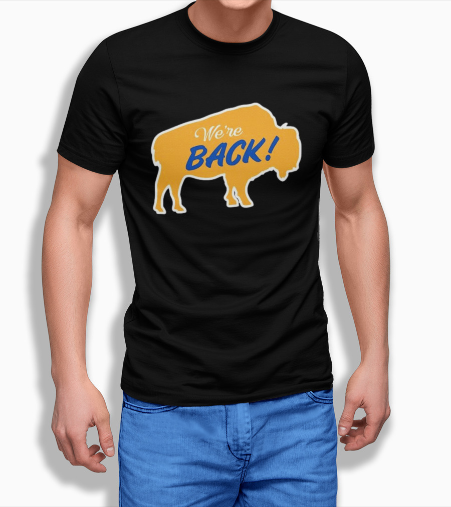 Buffalo Sabres NHL We're Back Bison T-Shirt