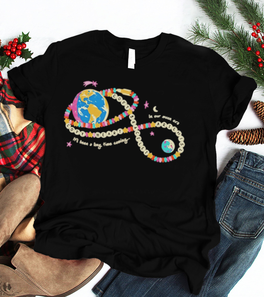 Copy Heart Copy Bracelet Artemis II NASA Mission It's Been A Long Road Coming T-Shirt