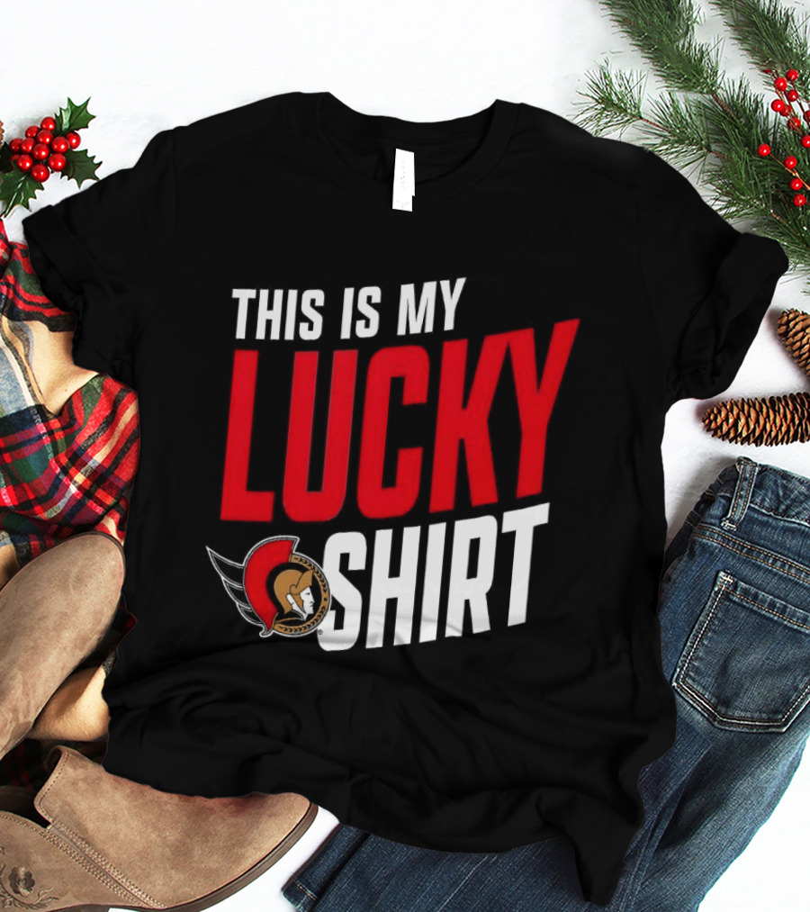 Ottawa Senators NHL This Is My Lucky T-Shirt