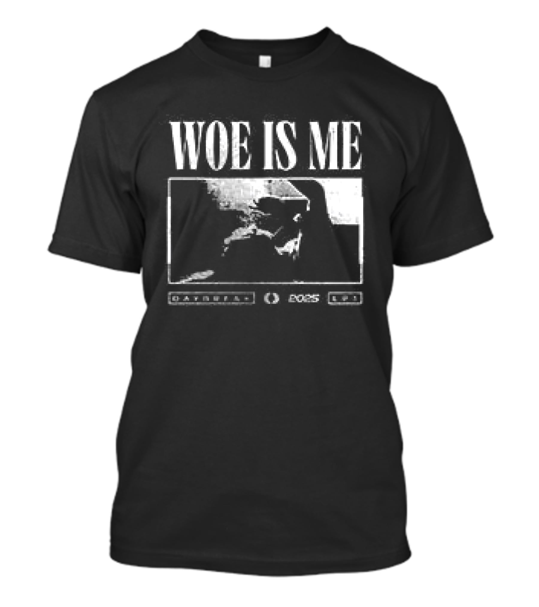 Woe Is Me Daybreak LP3 Album Cover T-Shirt