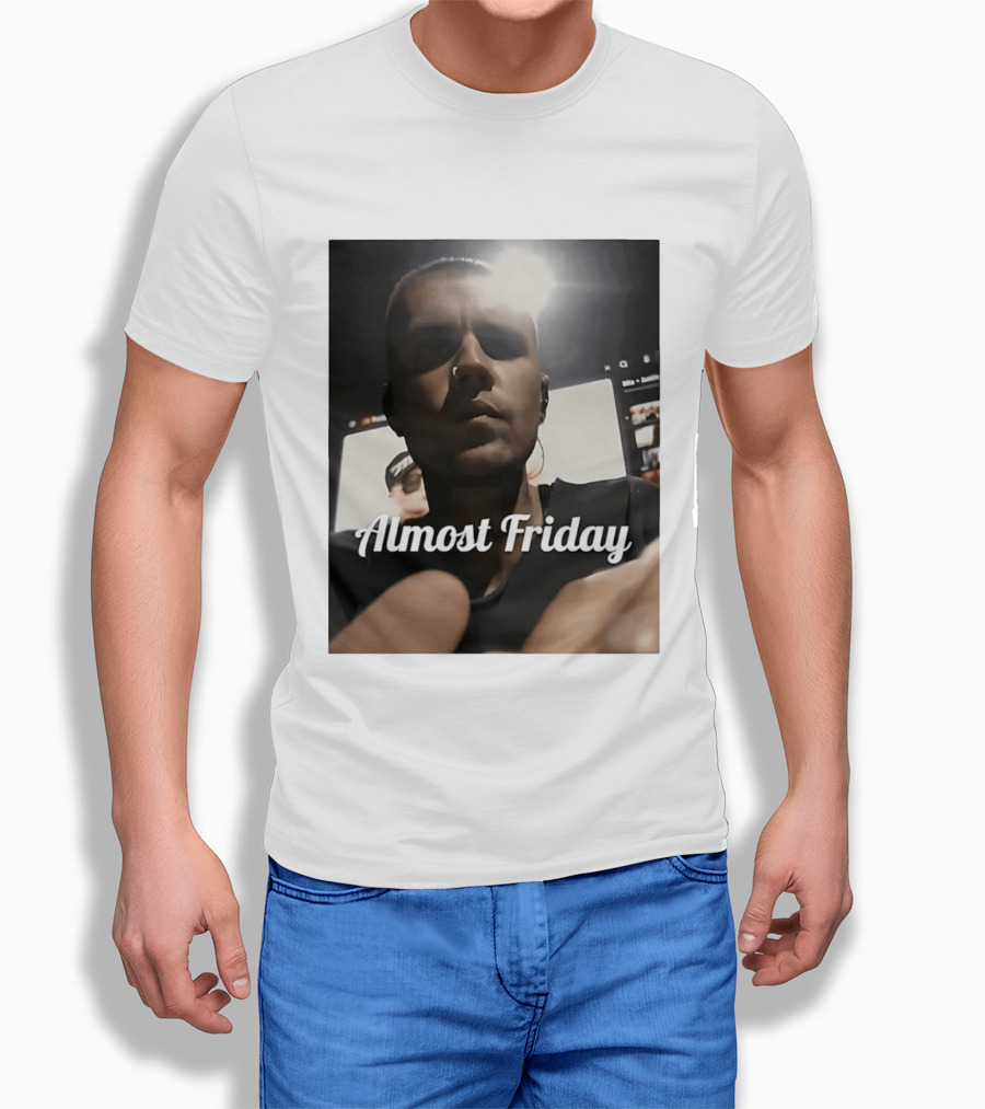 Almost Friday Coachella Justin Festival Vibes T-Shirt