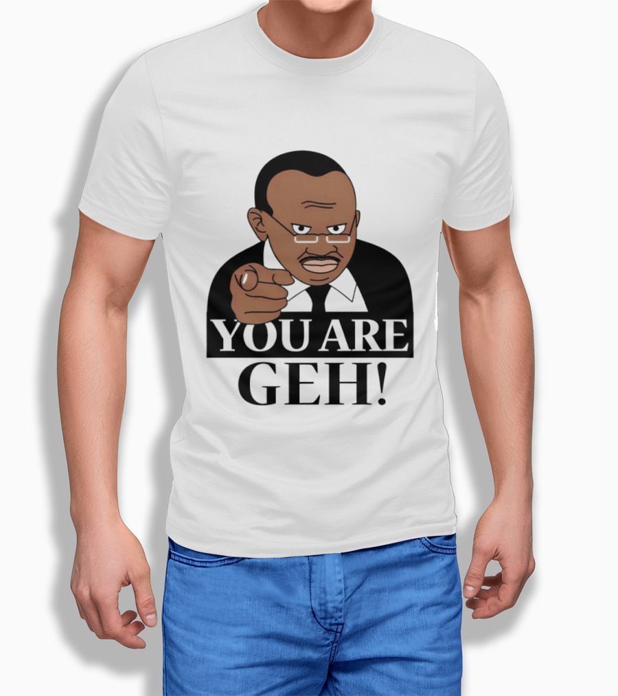 You Are Geh Meme Pointing Man T-Shirt