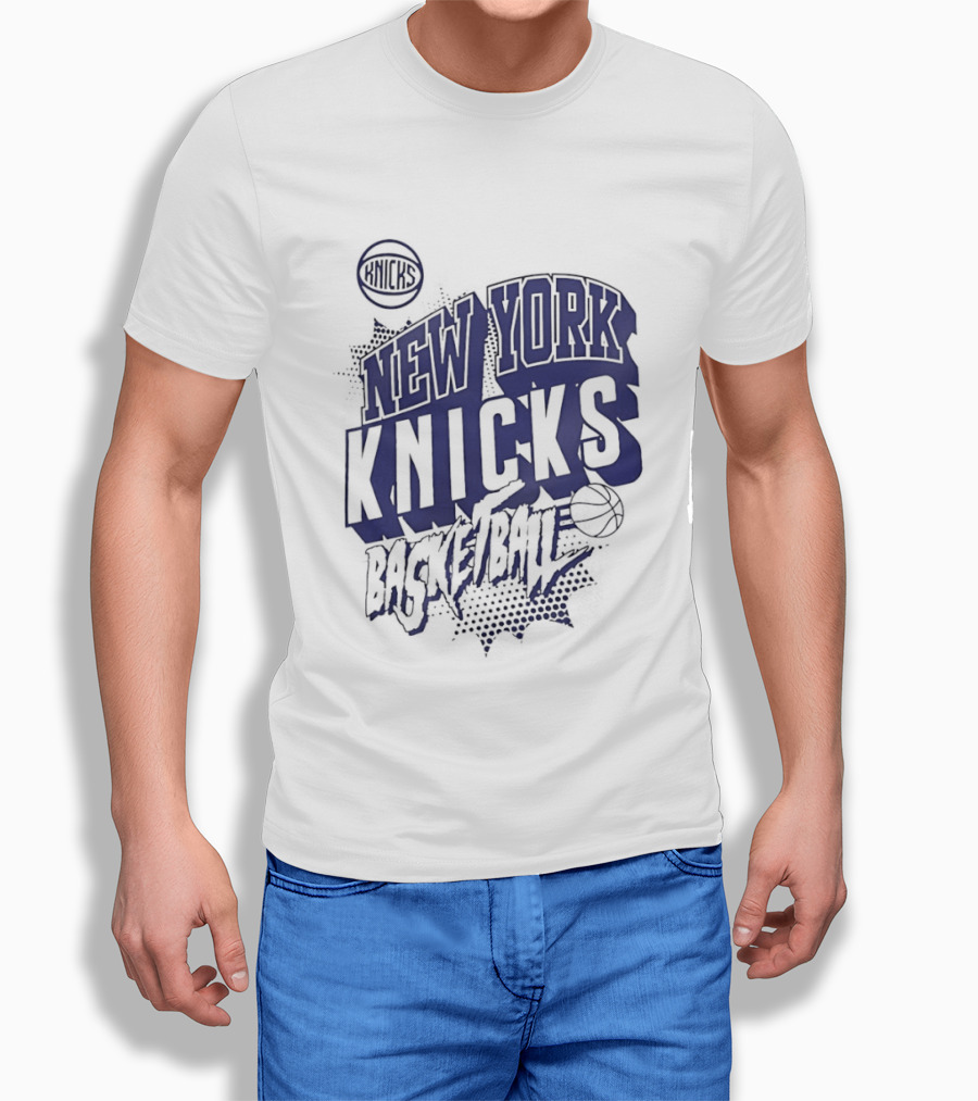 New York Knicks NBA Basketball Team Official Merchandise T-Shirt