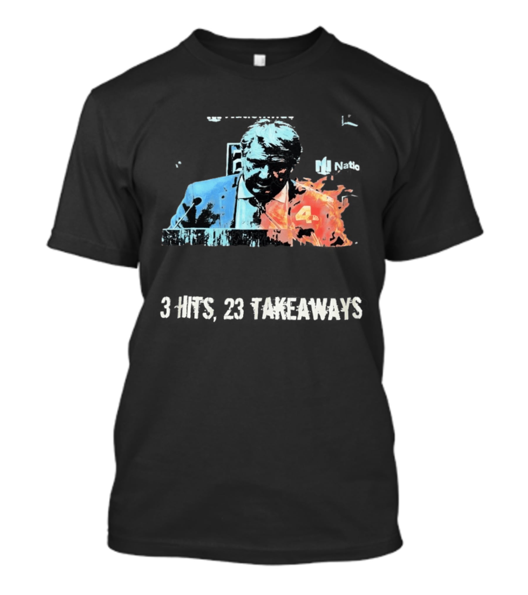 Natio 3 Hits 23 Take Aways Player T-Shirt