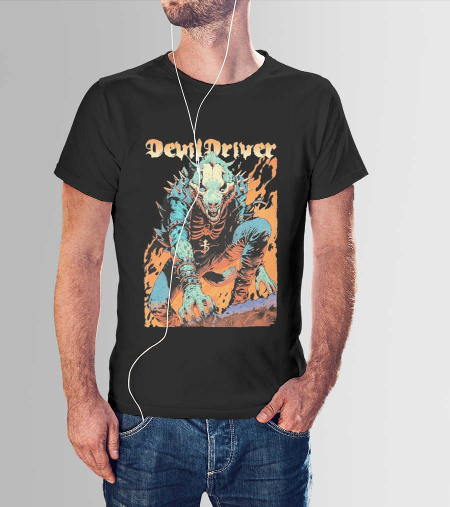 DevilDriver Fire Hyena Strike And Kill T-Shirt