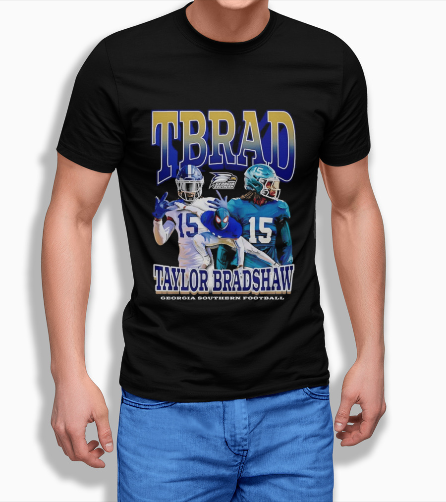 TBRAD Taylor Bradshaw Georgia Southern Football Eagles T-Shirt
