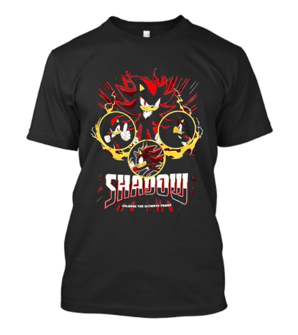 Shadow The Hedgehog Unleash The Ultimate Power T-Shirt