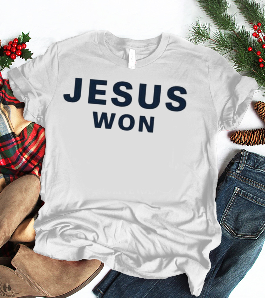 Patriots TreVeyon Henderson Jesus Won T-Shirt