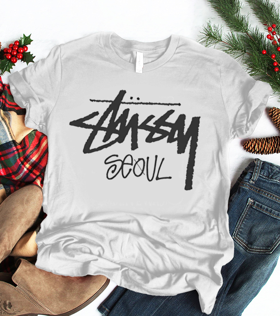 Stussy Seoul Streetwear Fashion T-Shirt