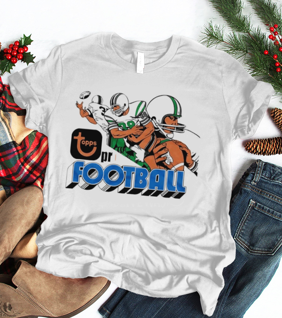 Topps Pro Football 3D 1981 Classic Vintage NFL Players T-Shirt