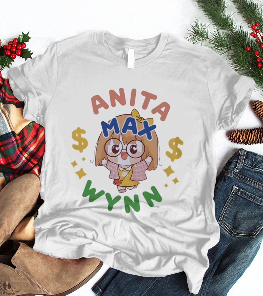 Anita Max Wynn Anime Character Cute Kawaii Glasses Outfit T-Shirt