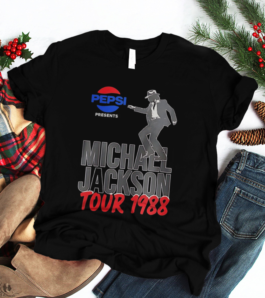 Pepsi Presents Michael Jackson Tour 1988 T-Shirt