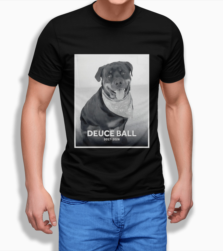 Rest In Peace Deuce Ball 2017 2026 Memorial T-Shirt