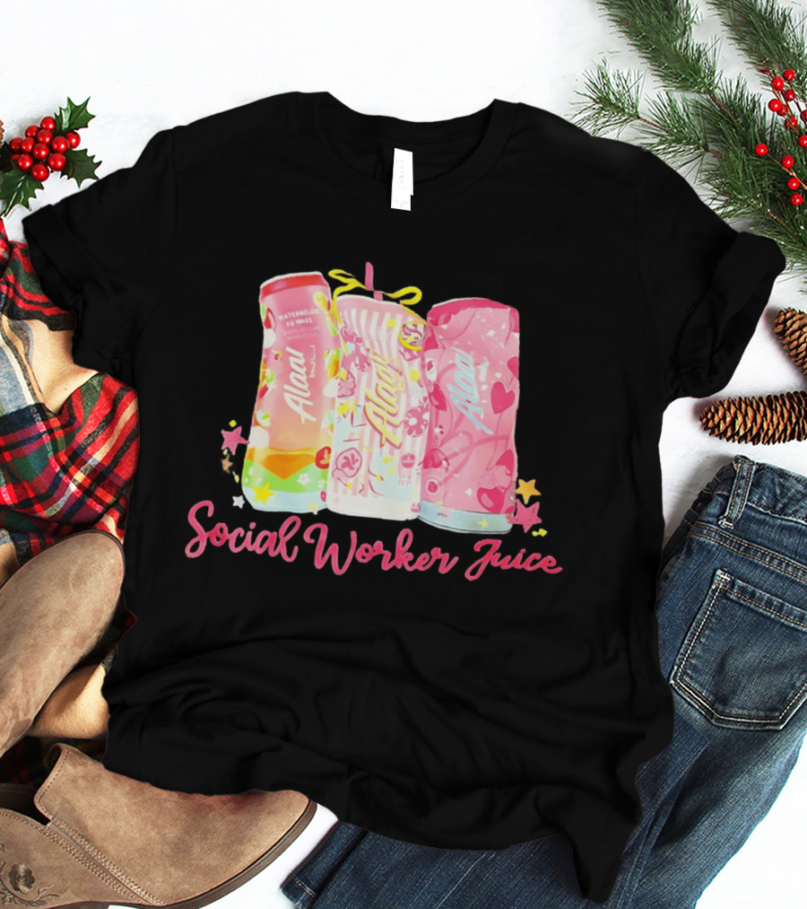Alani Nu Watermelon Lemonade Social Worker Juice T-Shirt