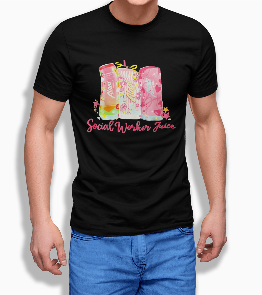 Alani Nu Watermelon Lemonade Social Worker Juice T-Shirt