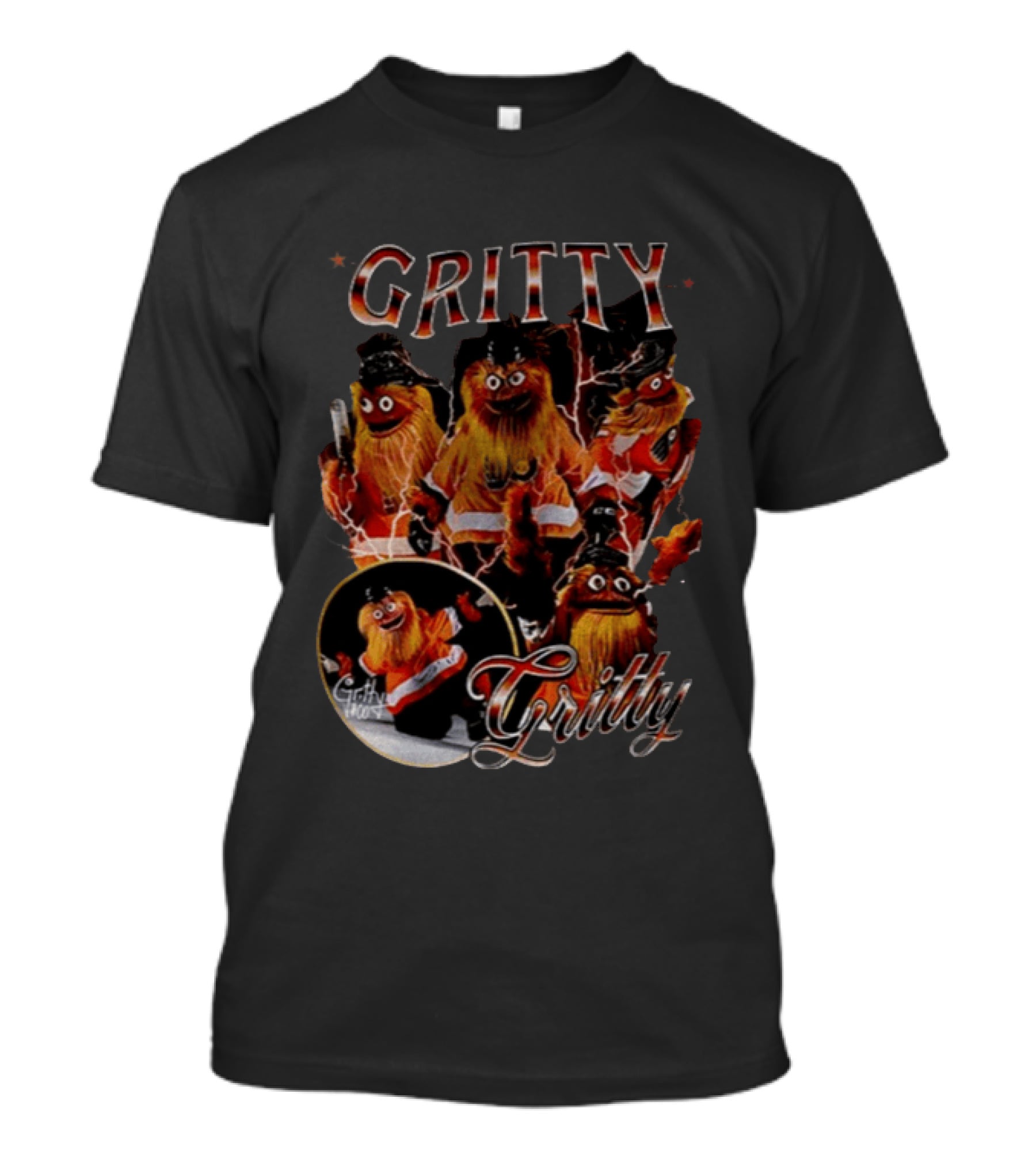 Gritty Philadelphia Flyers Gritty Hoax Bootleg T-Shirt