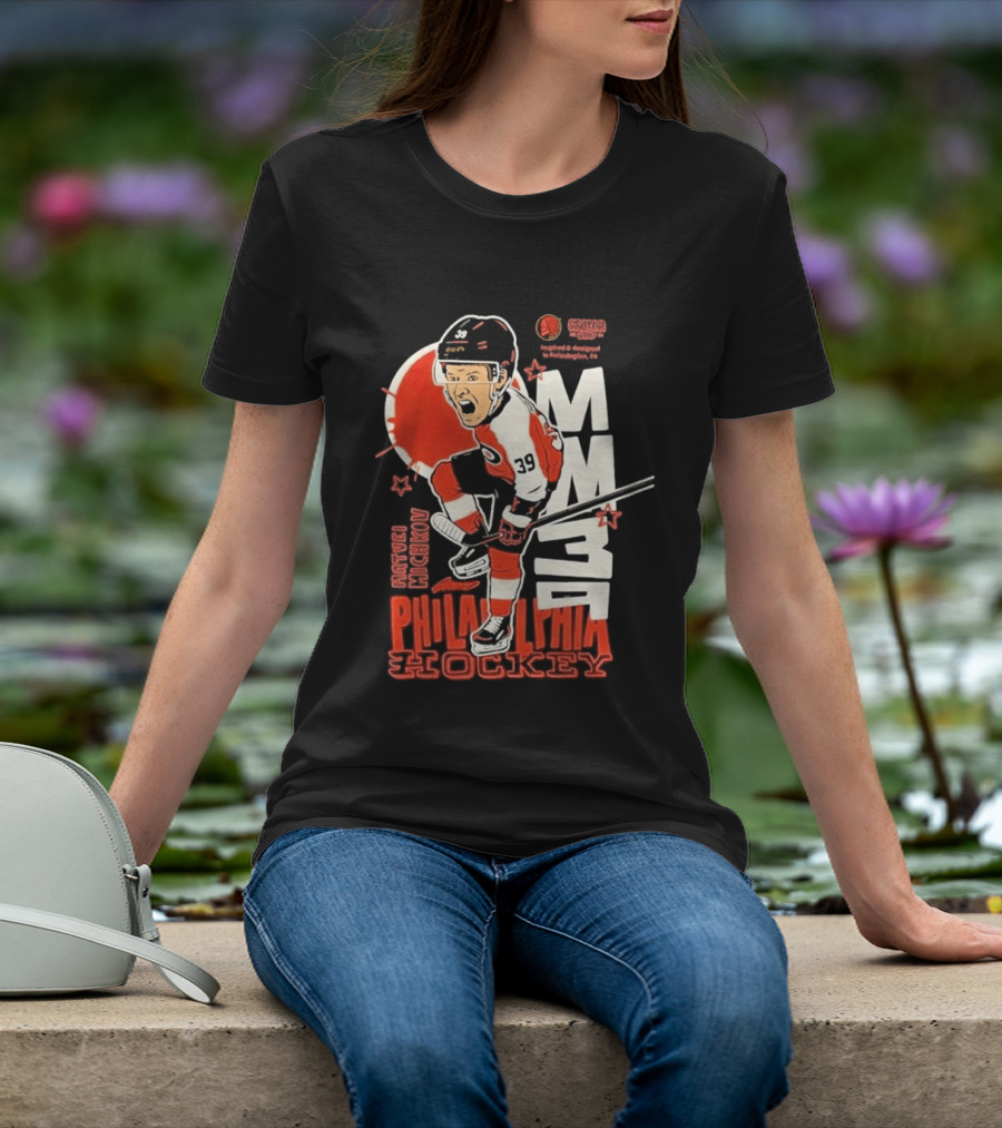 Matvei Michkov 39 Philadelphia Hockey Player MM 39 T-Shirt