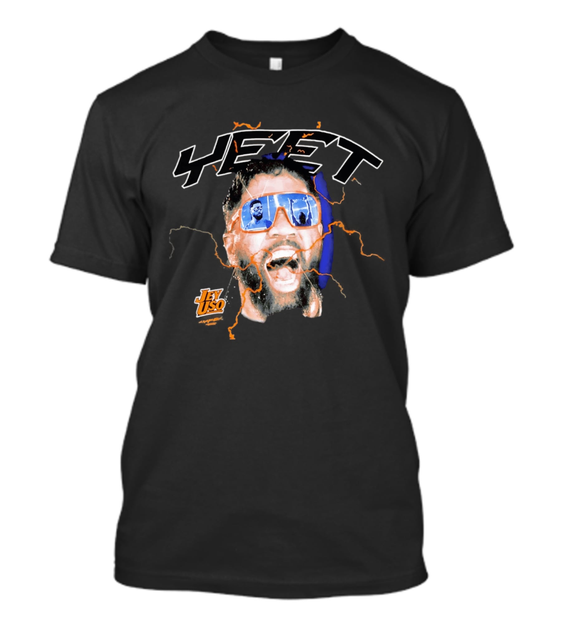 Jey Uso Yeet Complex Sunglasses Electrifying T-Shirt