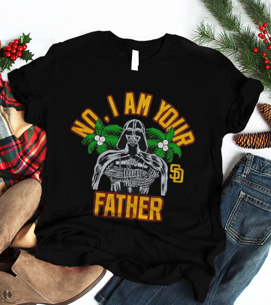San Diego Padres Darth Vader No I Am Your Father Tropical T-Shirt